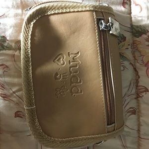 Mudd tan and small handbag